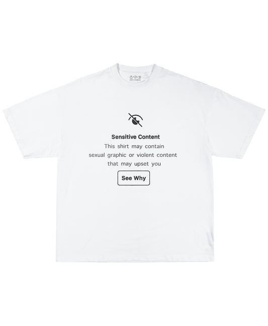 sensitive content tee